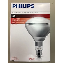 Philips 250w E27 İnfrared Şefaf Isı Veren Lamba