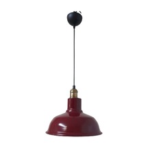 Rys Retro Metal Bordo Eskitme Duylu Dekorataif Metal Rustik Tekli Sarkıt Kafe Mutfak Aydınlatma Beyaz