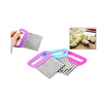 Go İthalat Chips Chopper Şekilli Sebze Ve Meyve Dilimleyici Çok Renkli