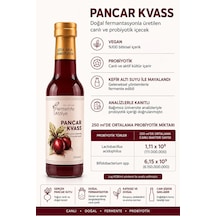 Pancar Kvass 250ml. Cam Şişede
