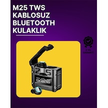 Bluetooth 5.3 Kablosuz Kulaklık Powerbank Şarj Kutulu Ultra Hd Ses Kalitesi Renkli