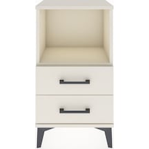 Arges Komodin Tek Raflı 2 Çekmeceli 44x30x80 Aytaşı-aytaşı Aytaşı