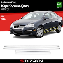 S-Dizayn Vw Jetta Kapı Koruma Çıtası Krom 2006-2011