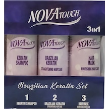 Touch Brezilya Fönü Keratini Mini 3'lü Set 3x150 Ml Çok Renkli