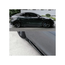 Red Lion Parts Tesla Model Y Juniper 2025+ Uyumlu Yan Maşpiyer Seti Parlak Siyah