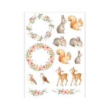 Sevimli Hayvanlar Sticker Set 4