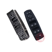 Gua 41365-99 Cam Açma Anahtarı Kumanda Grubu Siyah Renault Megan 3-fluence Katlanır Aynalı Araçlar İçin 80961 0016r Çift Soket 254000006r-809610016r