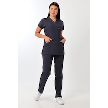 Bflex Unisex Likralı Yarasa Kol Takım - 6417 Füme-12075 6417 Füme