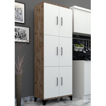 Buzkan % 100 Mdf 6 Kapaklı Çok Amaçlı Dolap