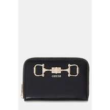 Guess Swvg9910140 Janie Slg Medium Zip Kadın Cüzdan Siyah