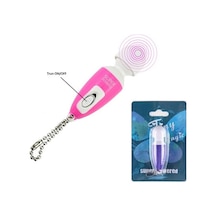 Hızlı Express Powered 6 Cm Mini Vibratör Mastürbatör Anahtarlık Vibratör Pembe