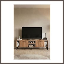 Bezos Linya Tv Sehpası Çok Renkli 160x35 Cm Nxrlvng