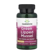 Swanson Vitamins, Green Lipped Mussel, 500 Mg, 60 Capsules
