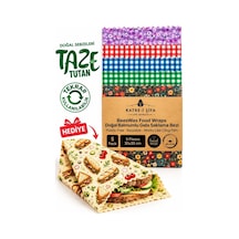 Balmumlu Doğal Gıda Saklama Bezi 5 Parça Balmumu Bez Beeswax Food Çok Renkli