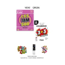Tonguç 8. Sınıf Tam 500 Tüm Dersler Sb.+ Ankara 3+3 Deneme 2 Kitap Uzay A+ Mini D.+kalem B.