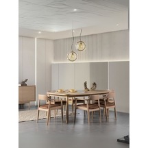 Bien Meşe Yemek Masası 100x190 Natural