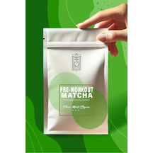 Pre-workout Matcha Powder 50g, Antrenman Öncesi Sporcu Matchası - Yüksek Enerji Destekli