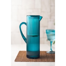 Arkilik Barok 1,5 Lt Aquamarin Sürahi Buzdolabı Kapak Rafına Sığar