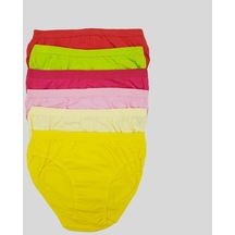 Tutku 12 'li Nehir Bayan Bikini Külot Kombin 0527 Çok Renkli