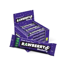 Rawberry Blueberry Şeker Ilavesiz Vegan Glütensiz Kuruyemiş Bar 1