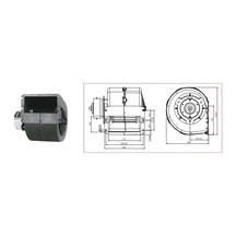 Kormas 24V Kalorifer Motoru Küçük Tip Tekli Blower 148X166 N11.4311