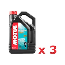 Motul Marine Outboard Tech 2t 2 Zamanlı Tekne Motor Yağı 5 L 3 Adet