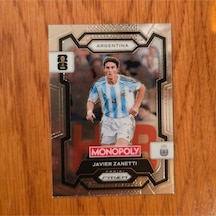 Prizm Monopoly Javier Zanetti No. 5 Lisanlı Oyun Kartları - Silver