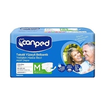 Canped Hasta Bezi Belbantlı M Boy 30 Lu Standart