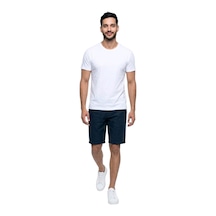 Erkek Bermuda Şort 24a1114 Lacivert