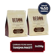 Begon Kahve Nord Kivu Filtre Kahve Çekirdek 2 x 250 G