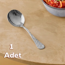 Porsima 5216 Metal Gümüş Sos Kaşığı Kepçe 13cm