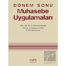 Dönem Sonu Muhasebe Uygulamaları- Der Yayınları