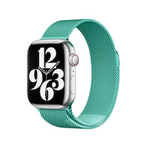 Teknodur Watch 40mm Uyumlu Krd-01 Metal Kordon-açık Yeşil