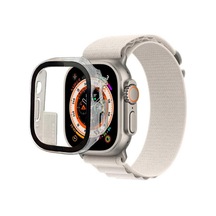 Apple Watch Ultra 1/2/3 49mm İle Uyumlu Full Kasa Korumalı Ekran Koruyucu Çok Renkli