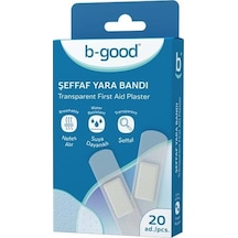 B-good Şeffaf Suya Dayanıklı Yara Bandı 20 Adet