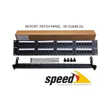 Speed Sp-cu648 48 Port Utp Cat6 Patch Panel Cn