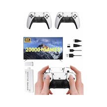 3d 4k 2000 Oyunlu Game Stick Oyun Konsolu Çift Konsol Belirtilmemiş