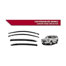 Toyota Uyumlu 4runner Cam Rüzgarlığı Kromlu Niken 2014+