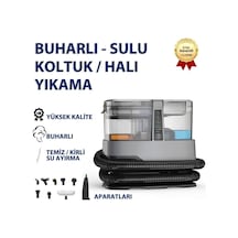 4 Modlu Çok Amaçlı Buharlı Koltuk Ve Halı Yıkama Makinesi, Vakumlu Leke Çıkarıcı Temizlik Robotu-1535
