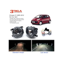 Citroen C1 2005-2012 Beyaz Led Xenon Sis Farı Seti