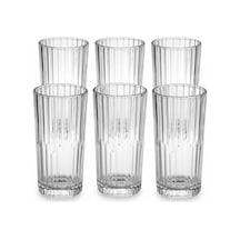 Tr 6'li Kesme Kristal Desenli Cam Bardak Seti - Klasik Tasarım Su, Meşrubat Ve İkram Bardağı Takımı 320 Ml Genel