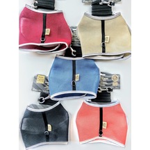 Cattie Havali Kumaş Kedi Göğüs Tasma Takimi 1 x 25-35 CM