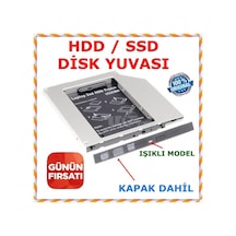 Ssd Caddy 9.5 Mm Dvd To Ssd Kızak 2 Hdd Bağlama - Hdd Caddy 9.5M