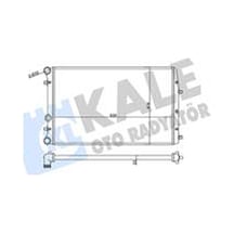 Su Radyatoru Polo-cordoba-fabıa Bby-bky-bud-bbz-amf-bnv-bnm 1,4 16v-1,4 Tdı 01-10