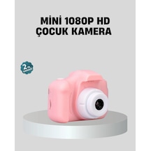 Mini Dijital Çocuk Kamerası 8mp Hd Ekranlı 1080p Video Ve Şarjlı Çok Renkli
