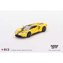 Mini Gt Ford Gt Triple Yellow - 613