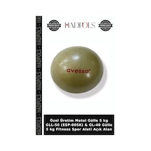 Özel Üretim Metal Gülle 5 Kg Gll-50 Esp-005k & Gl-40 Gülle 5 Kg Fitness Spor Aleti Açık Alan