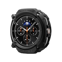 Galaxy Watch 8 Classic 46mm İle Uyumlu Kılıf Rugged Armor Matte Black - Acs10012 Yok