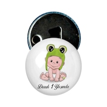 Famous Bebek Şekeri Magnet Bebek Mevlüt Hediyelik Isimli Kapak Açacak  (434856112)