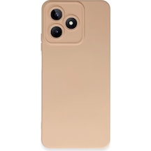 Uryport Realme C53 Kılıf Nano İçi Kadife Silikon - Pudra Çok Renkli